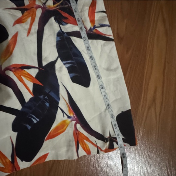 Kookai Paradise Culottes Designer Silk Cropped Wide Leg Dress Pants Bohemian - Picture 12 of 15